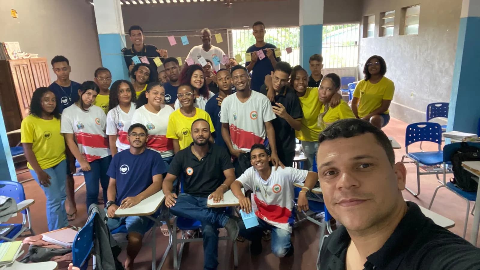 Cada estudante é acompanhado de perto